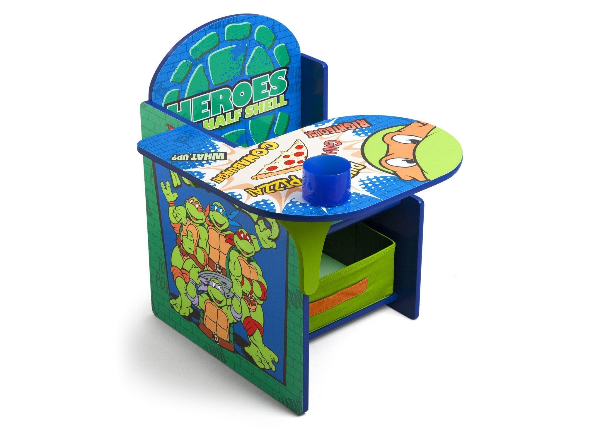 Ninja turtle desk and chair