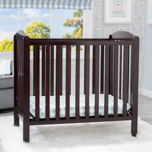 Sprout Mini Crib with Mattress Dark Chocolate (207) 2