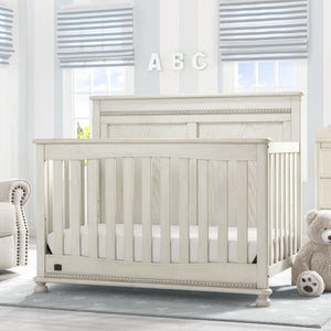 Delta Children Antique White (122) Fontana 4-in-1 Convertible Crib 4