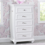 Simmons Kids Bianca White (130) Fairytale 5 Drawer Chest