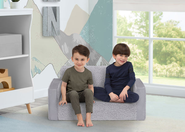 Kids grey outlet sofa