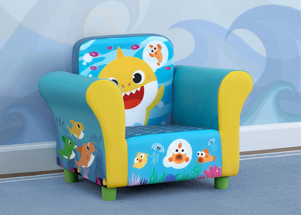 Baby Shark Upholstered Chair Delta Children